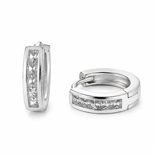 Classic huggie hoop earring(2)