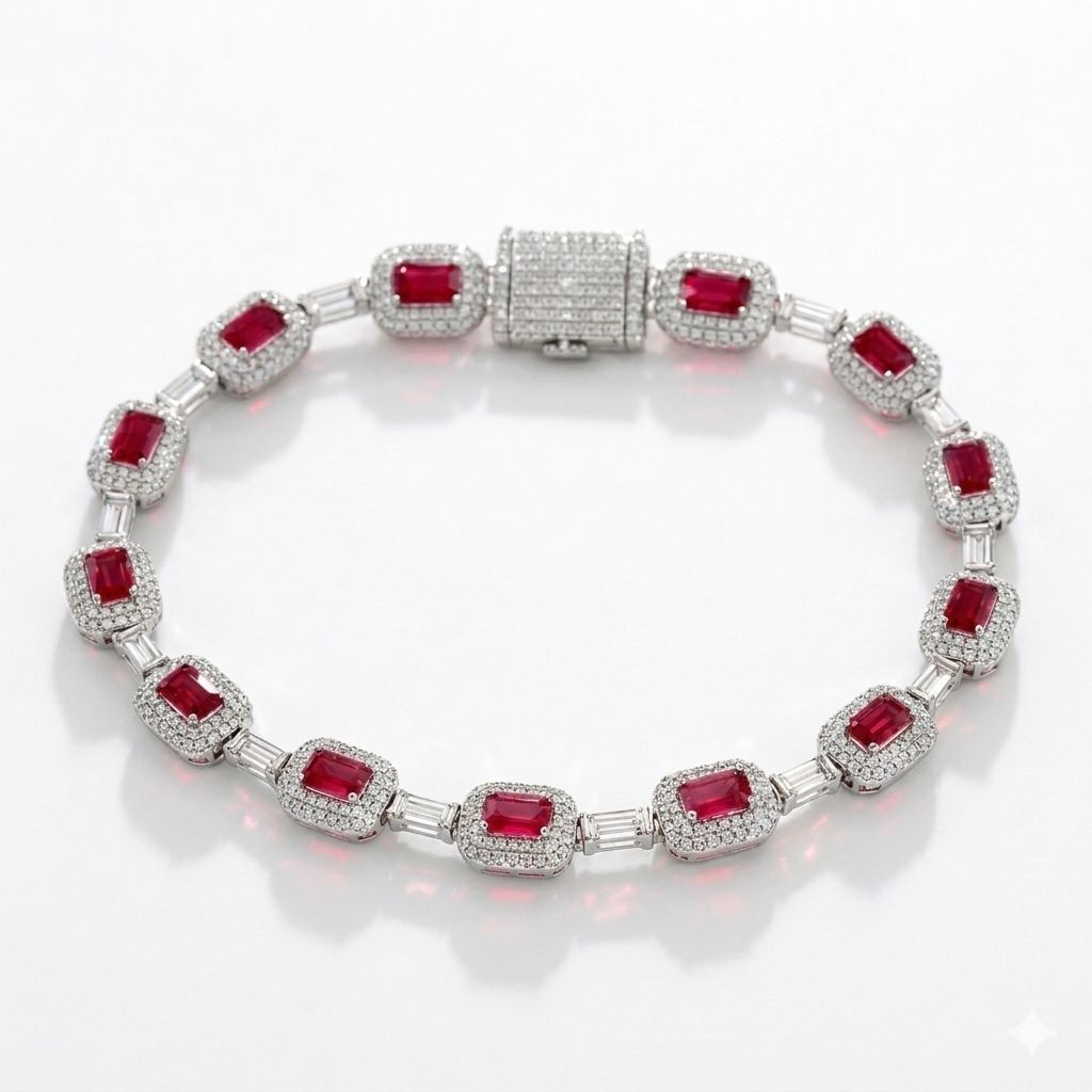 Ruby Luxe Link Bracelet