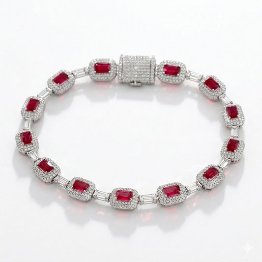 Ruby Luxe Link Bracelet