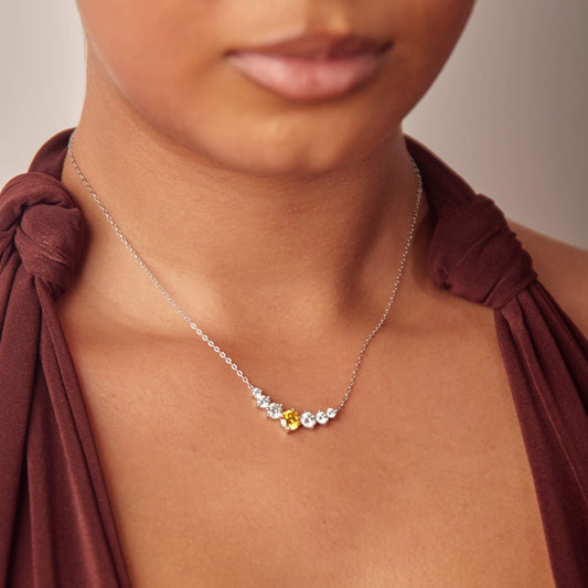 2.9 Carat Moissanite Diamond Necklace