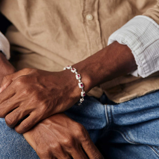 Ruby Luxe Link Bracelet