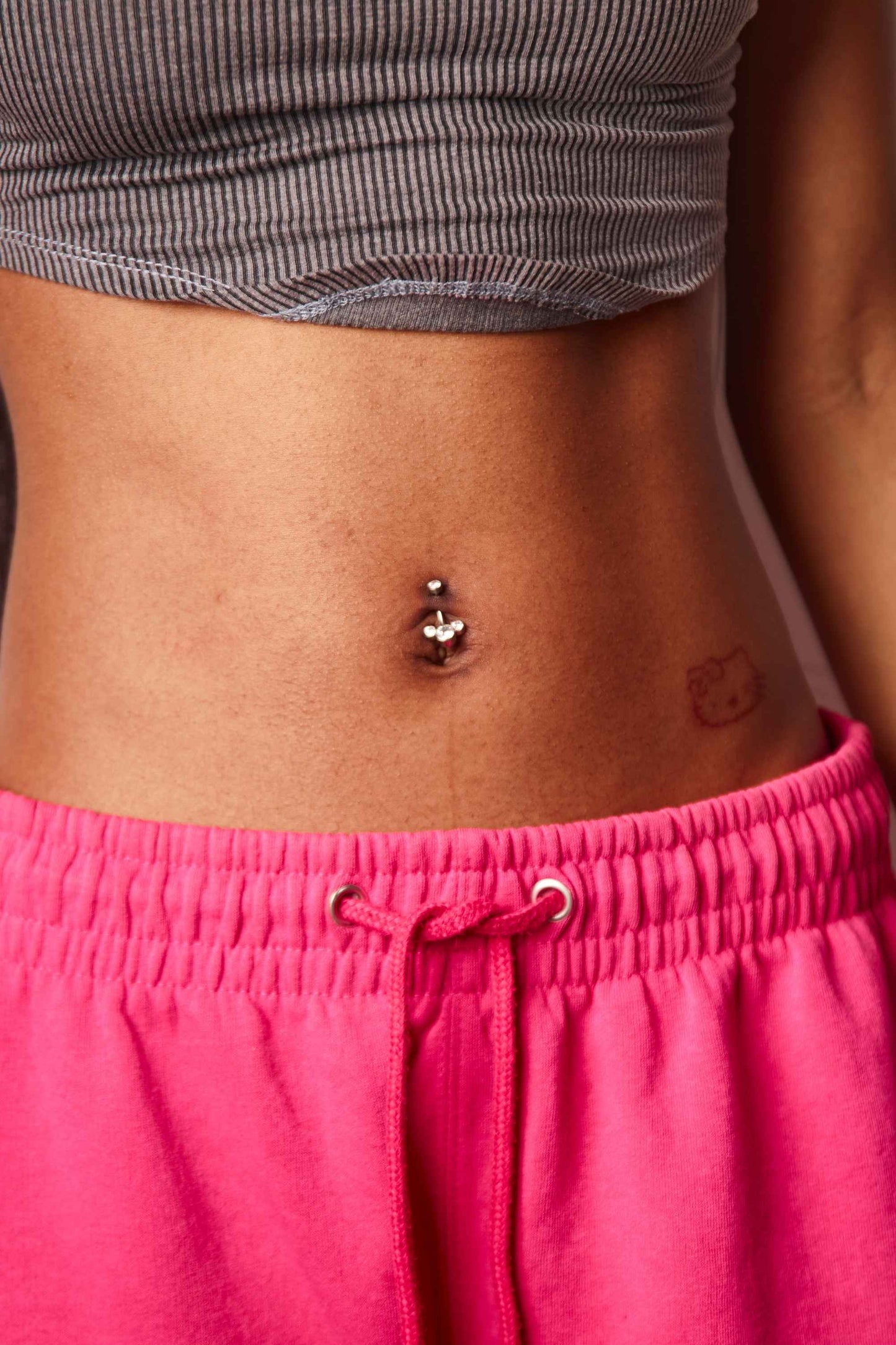 Titanium Luxury Navel Ring