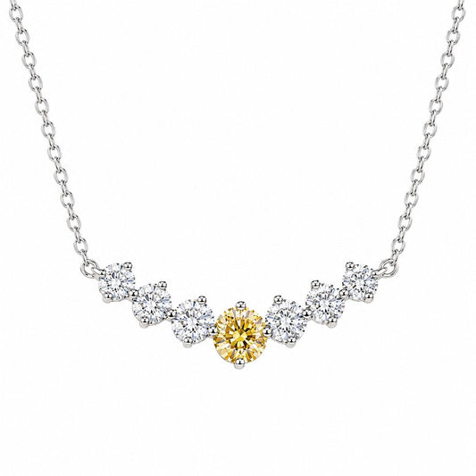 2.9 Carat Moissanite Diamond Necklace