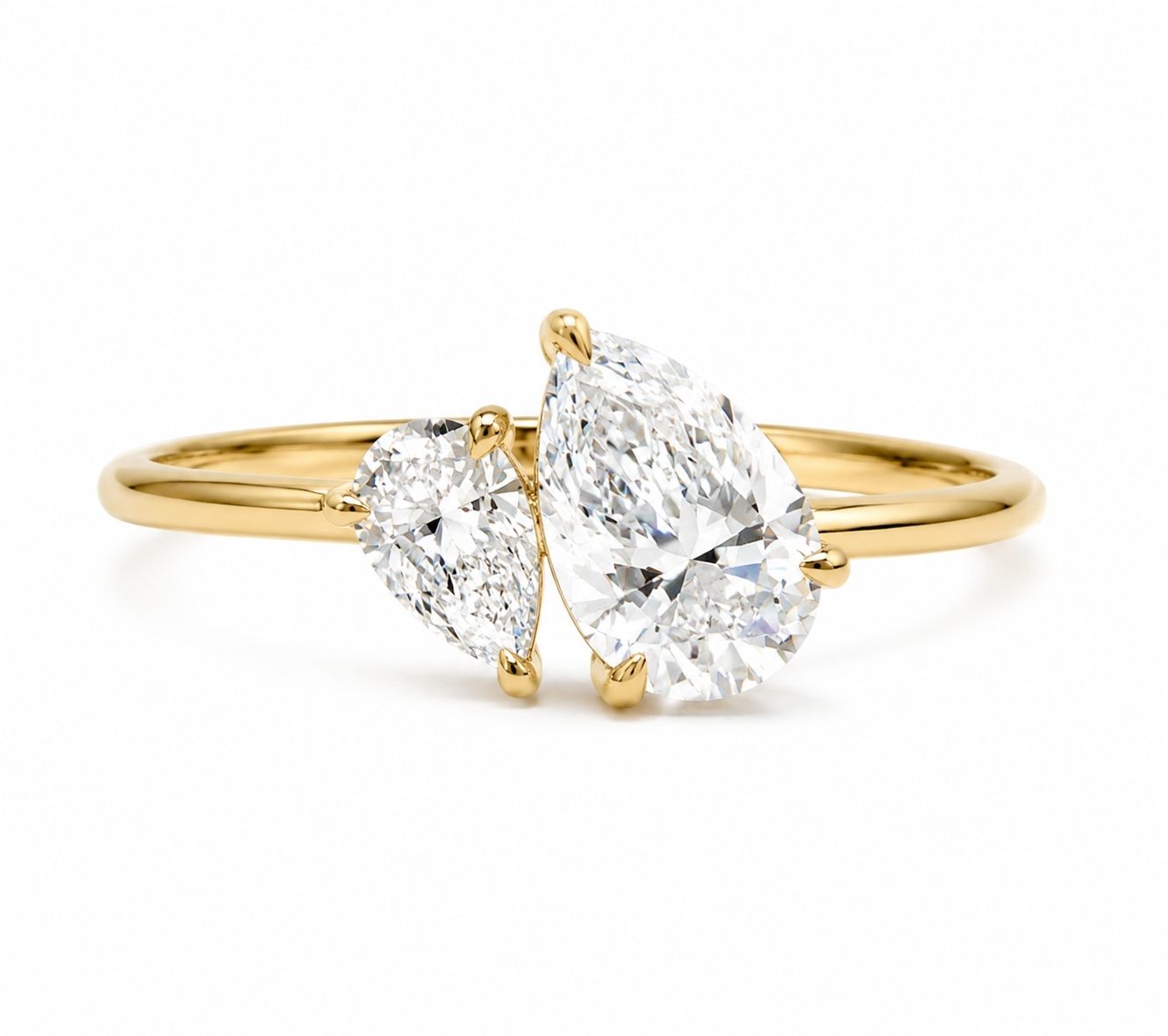 Pavé Zircon Statement Ring